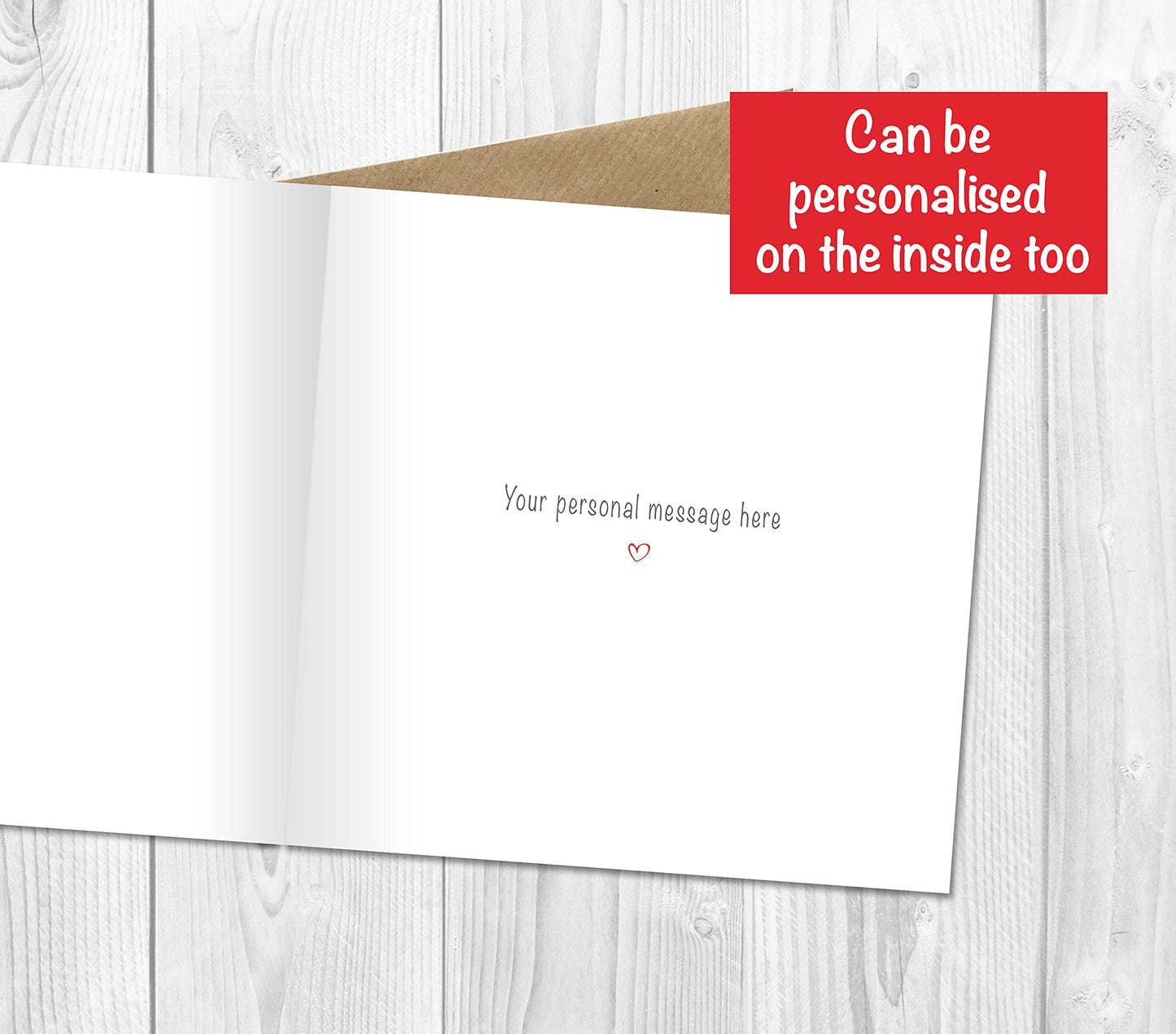 Pack of 5 Modern Christmas Cards with Typographic Quotes in Calligraphy
