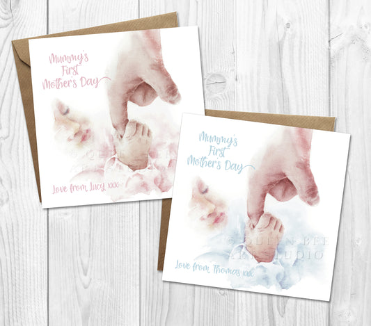 1st Mother's Day Card for New Mummy