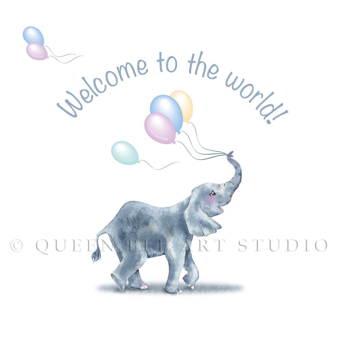 Welcome to the world new baby card